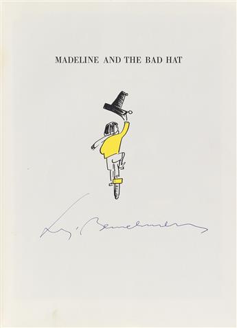 (CHILDRENS LITERATURE.) BEMELMANS, LUDWIG. Madeline and the Bad Hat.
